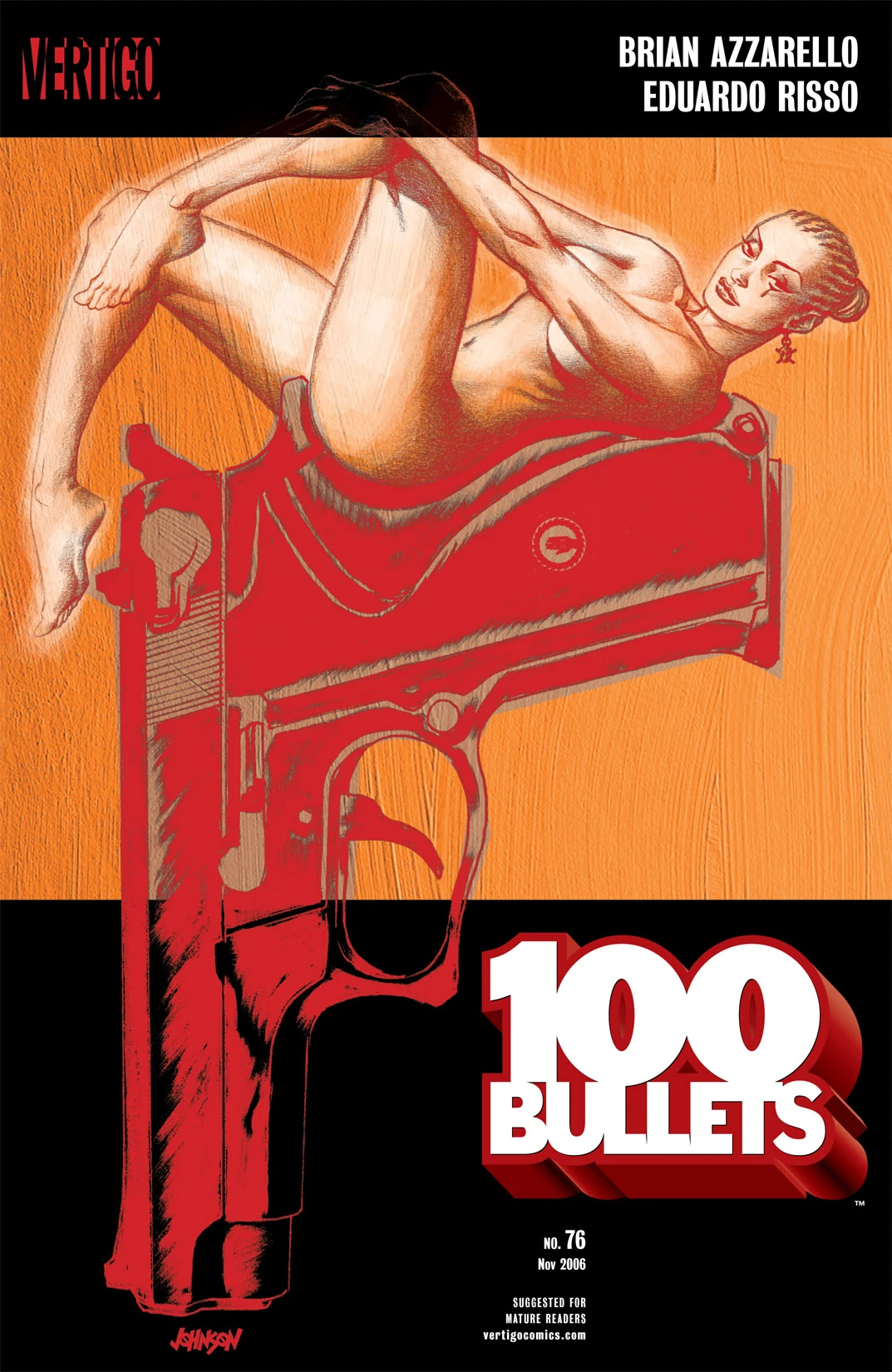 100 Bullets #76 (DC, 2006 — Cover A) cover